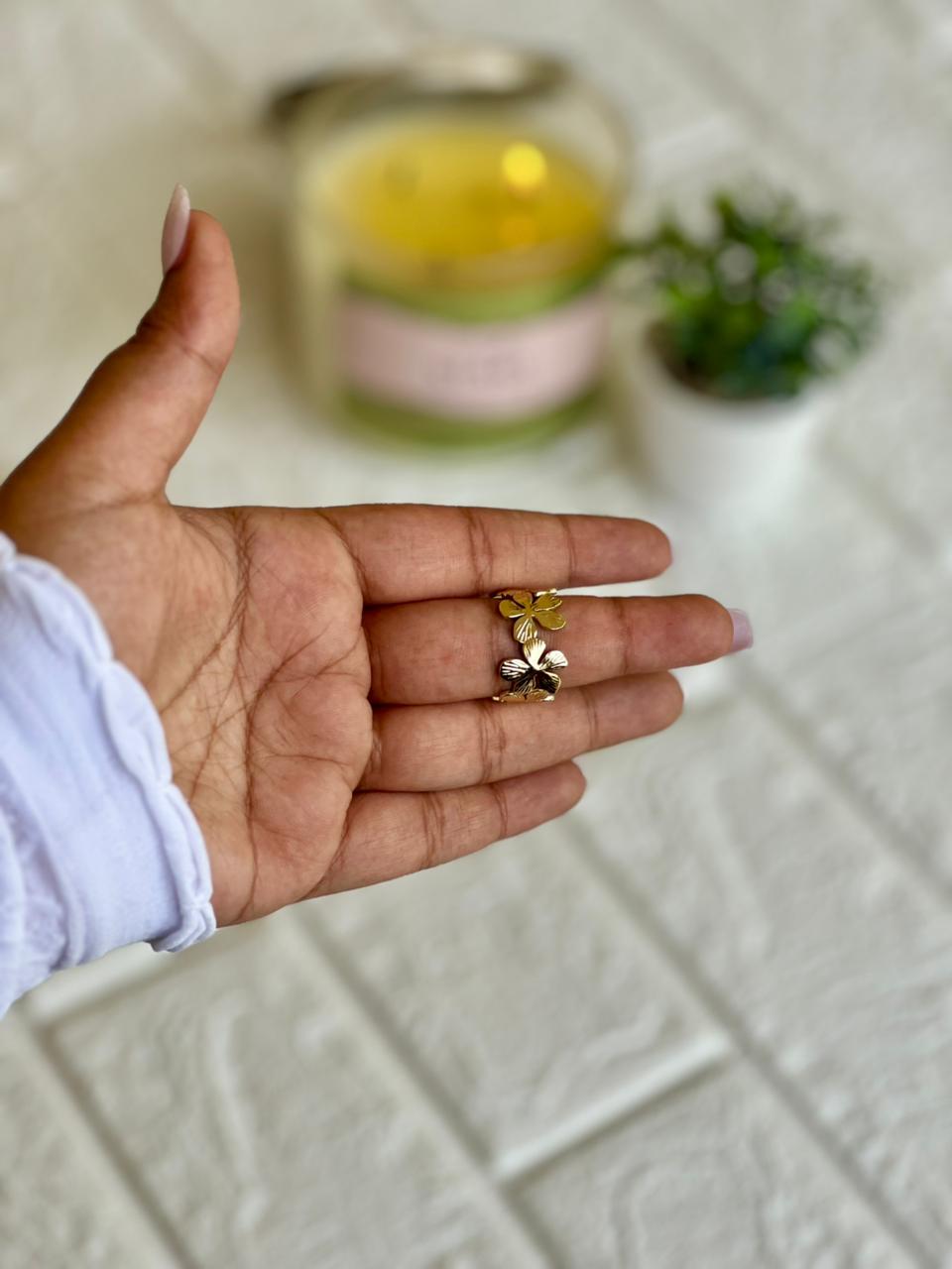 Butterfly Design Ring - Gold