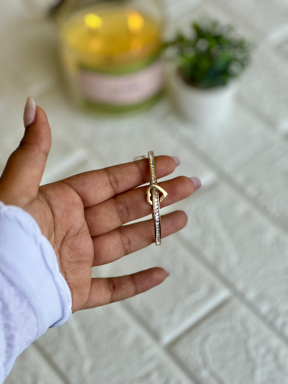 Heart Stone Kada - Baby Size