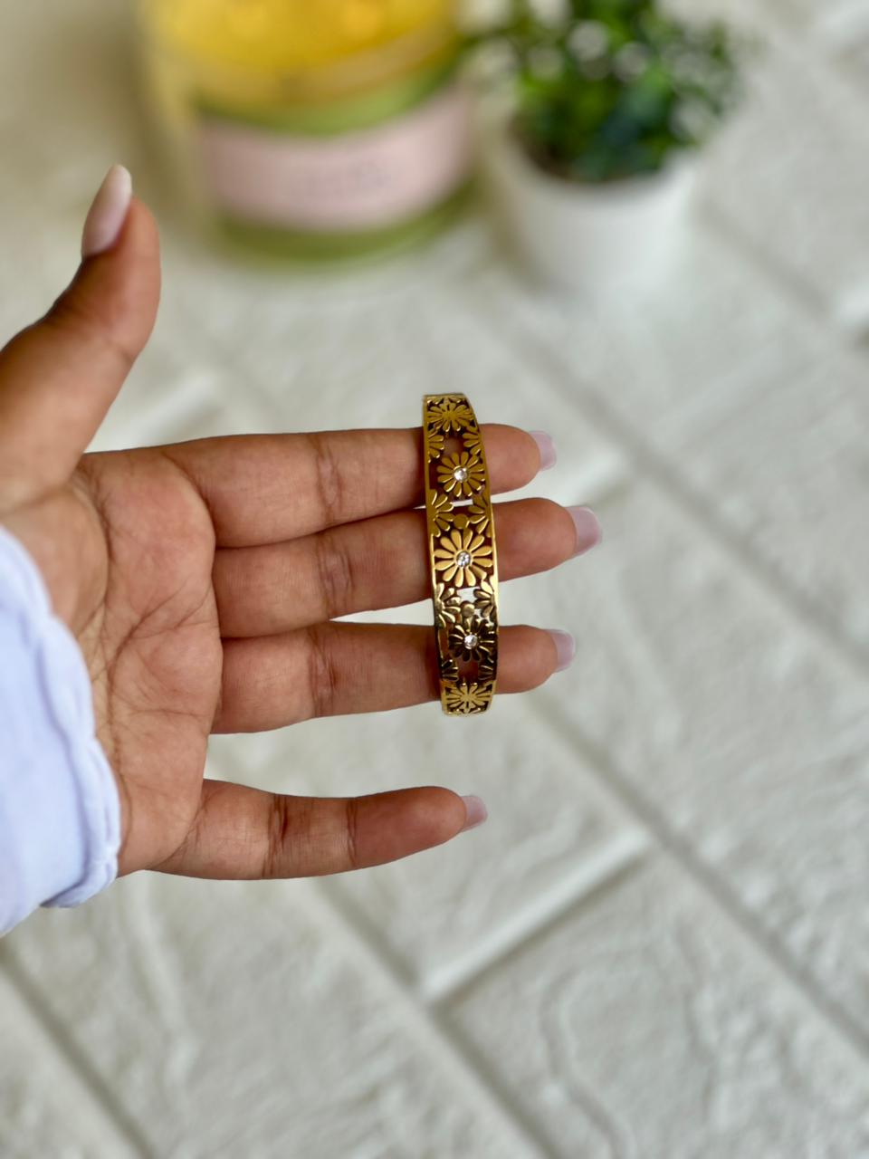 Floral Charm Kada