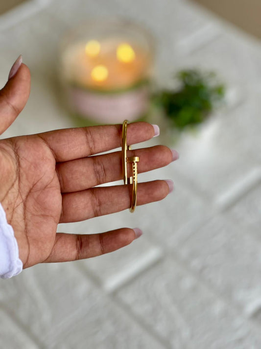 Classic Nail Style Kada - Baby Size