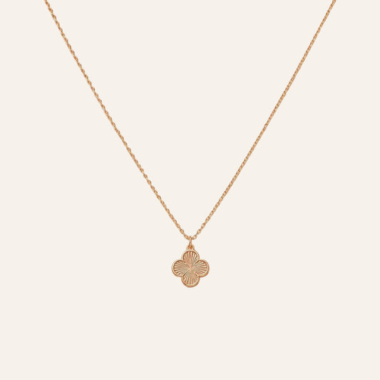 Rosé Clover Pendant (Rose Gold)