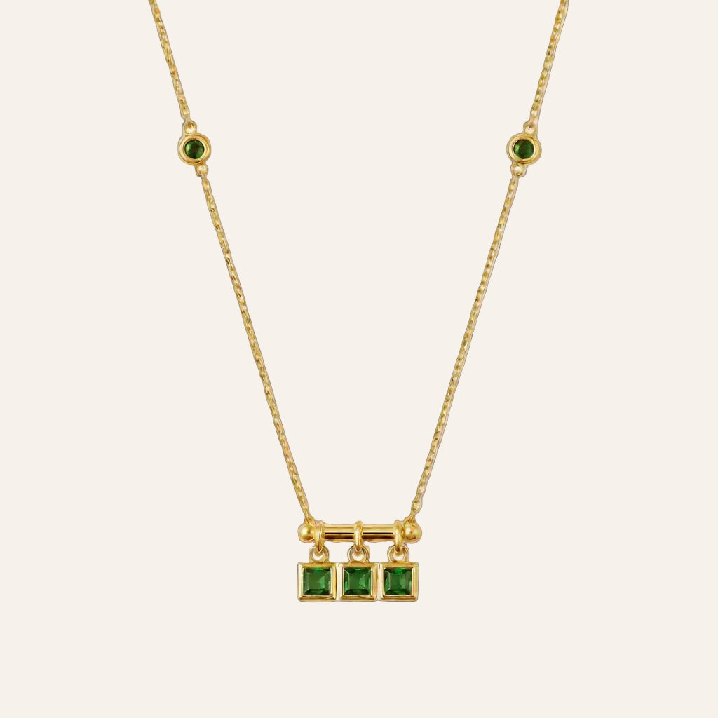 Emerald Noire Chain