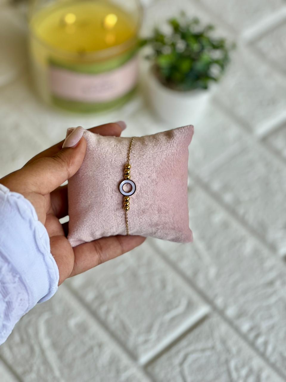 Circle Charm Bracelet