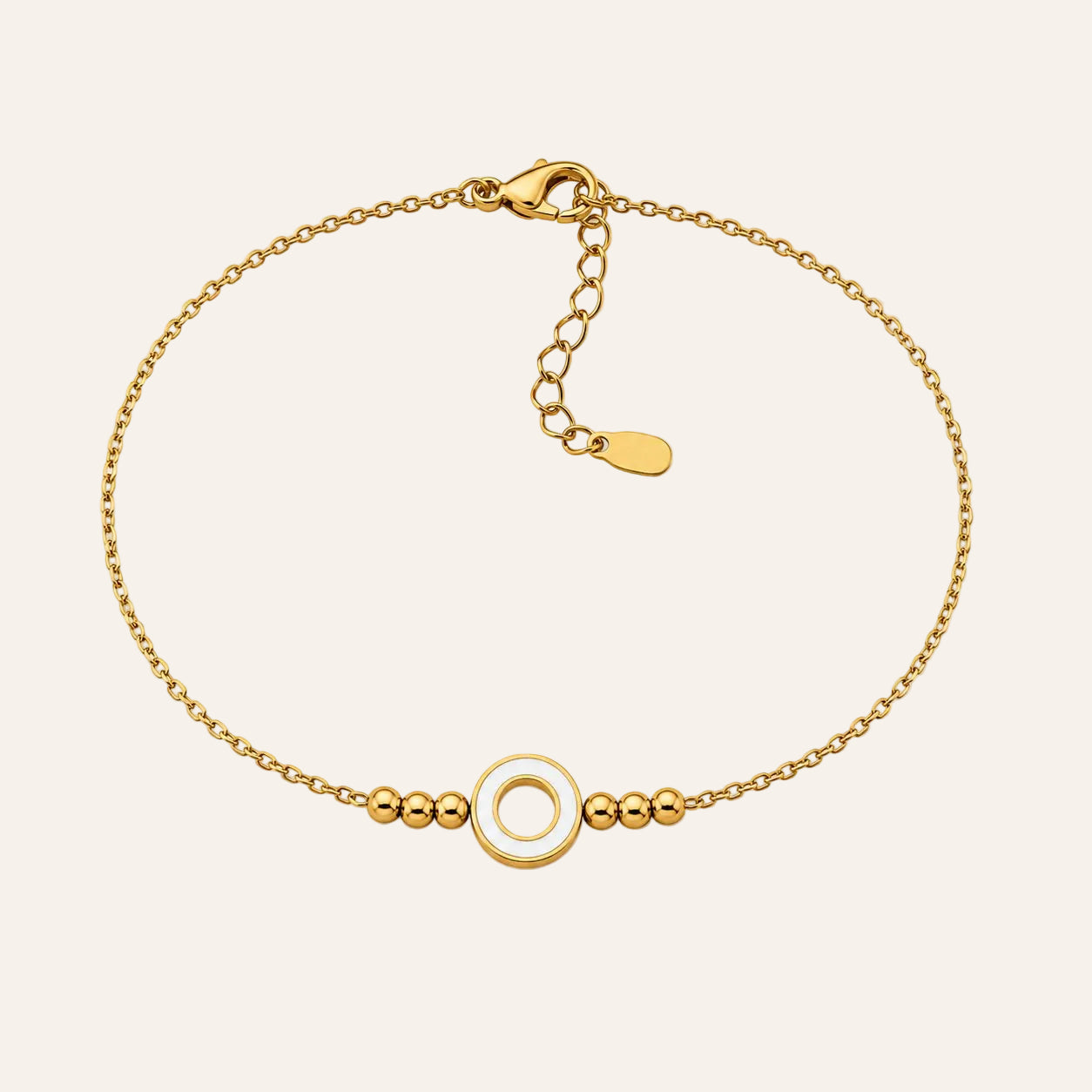 Circle Enamel Bracelet