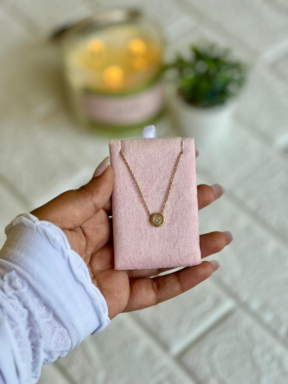 Celeste Halo Necklace