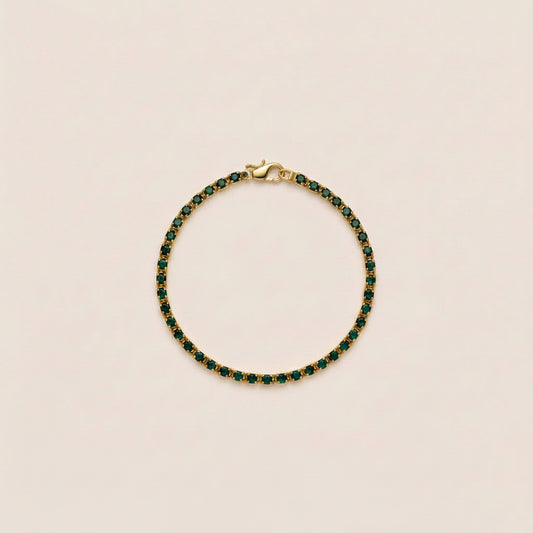 Emerald Tennis Bracelet