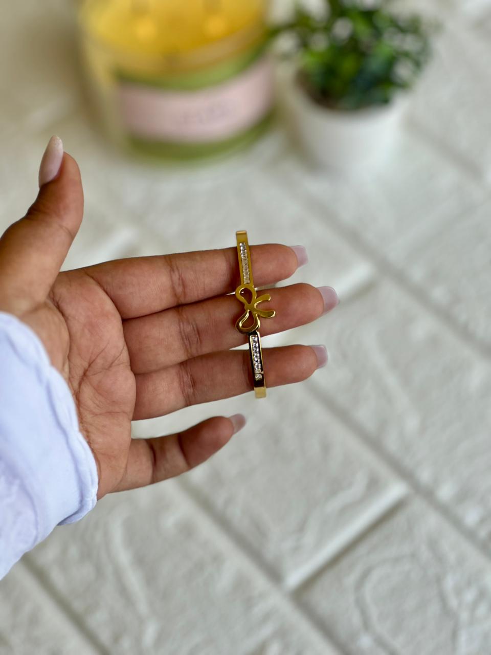 Infinity Knot Charm Kada - Baby Size