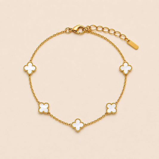 White Clover Bracelet